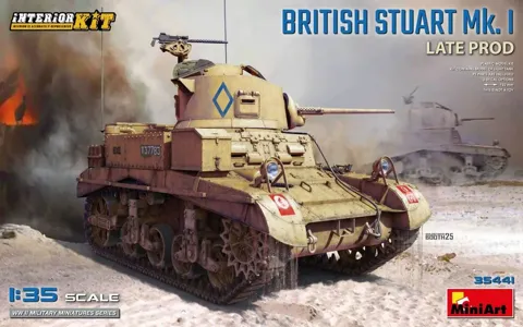 MiniArt 35441 Stuart Mk. I Late Prod. Interior Kit britský lehký tank (1/35)