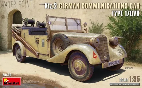 MiniArt 35492 Kfz.2 německý spojovací vůz Type 170VK (1/35)