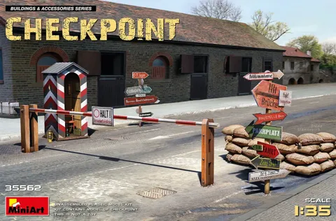 MiniArt 35562 Checkpoint – kontrolní stanoviště (1/35)