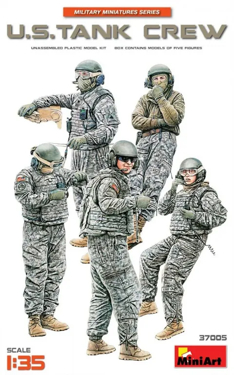 MiniArt 37005 americká tanková posádka (1/35)