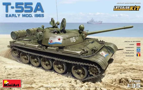 MiniArt 37016 T-55A Early Mod. 1965 Interior Kit (1/35)