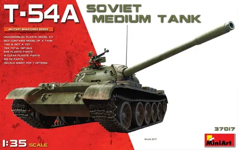MiniArt 37017 T-54A sovětský střední tank (1/35)
