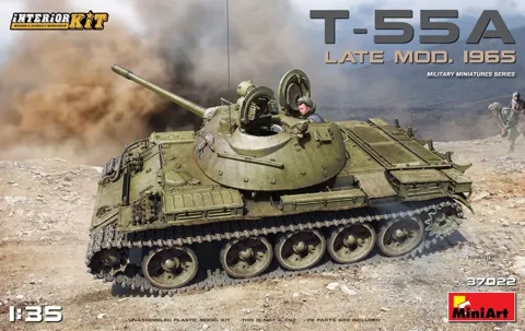 MiniArt 37022 T-55A Late Mod. 1965 Interior Kit (1/35)