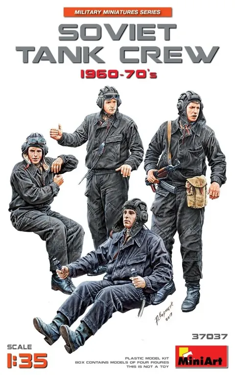 MiniArt 37037 sovětská tanková osádka 1960–70 (1/35)
