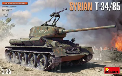 MiniArt 37075 syrský tank T-34/85 (1/35)
