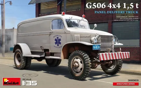 MiniArt 38083 G506 4x4 1,5 t Panel Delivery Truck (1/35)