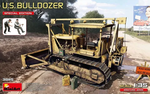 MiniArt 38115 americký buldozer Special Edition (1/35)