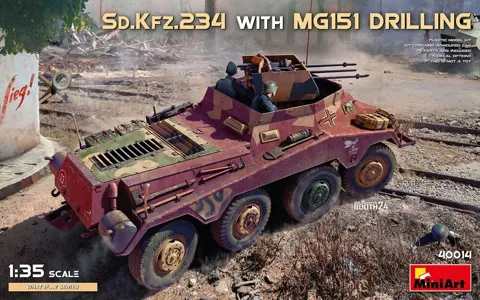 MiniArt 40014 Sd.Kfz. 234 s MG151 Drilling (1/35)
