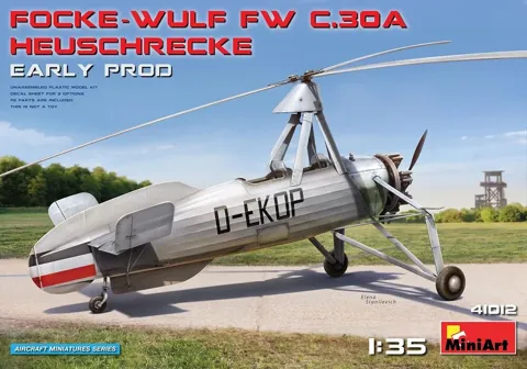 MiniArt 41012 Focke-Wulf Fw C.30A Heuschrecke, rané provedení (1/35)