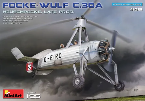MiniArt 41018 Focke-Wulf FW C.30A Heuschrecke pozdní verze (1/35)