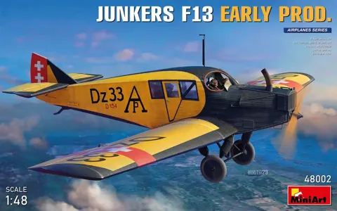 MiniArt 48002 Junkers F13 raná výrobní verze (1/48)