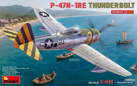 MiniArt 48062 P-47N-1RE Thunderbolt Advanced Kit (1/48)