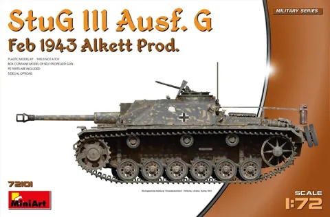 MiniArt 72101 StuG III Ausf. G výroba únor 1943 (1/72)