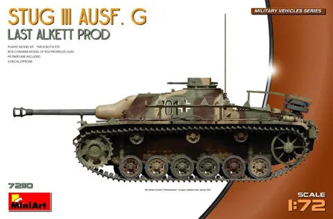 MiniArt 72110 StuG III Ausf. G Last Alkett Prod (1/72)