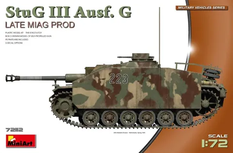 MiniArt 72112 StuG III Ausf. G pozdní výroba MIAG (1/72)