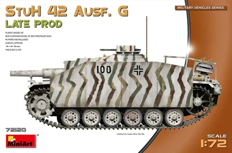 MiniArt 72120 StuH 42 Ausf. G pozdní výroba (1/72)