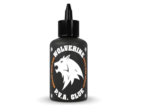 Lahvička bílého lepidla AK Interactive AK12014 Wolverine PVA Glue 100 ml