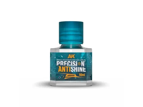 Lahvička matovacího činidla AK Interactive AK9322 Precision Antishine 40 ml