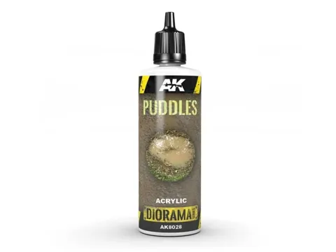 Kelímek AK Interactive Terrains AK8028 Puddles, akrylový efekt kaluží 60 ml