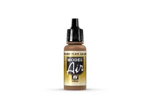 Lahvička akrylové barvy Vallejo Model Air 71416 IJA tmavě béžová 18 ml s kapátkem