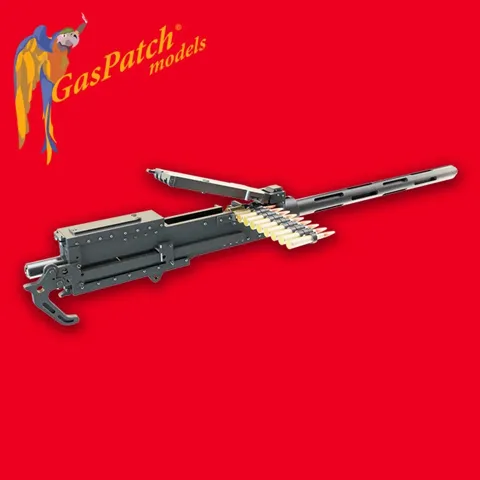 Díly kulometu Gaspatch Models 15-48081 Browning ráže .50 v měřítku 1/48, balení 2 ks