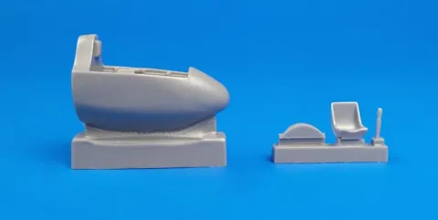 Resinová sada CMK 7350 interiér Messerschmitt Me 163A Komet 1/72 pro stavebnici Special Hobby