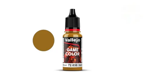 Lahvička akrylové barvy Vallejo Game Color 72038 Scrofulous Brown 18 ml