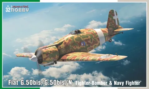 Krabice stavebnice Special Hobby SH32089 Fiat G.50bis/G.50bis/N v měřítku 1/32