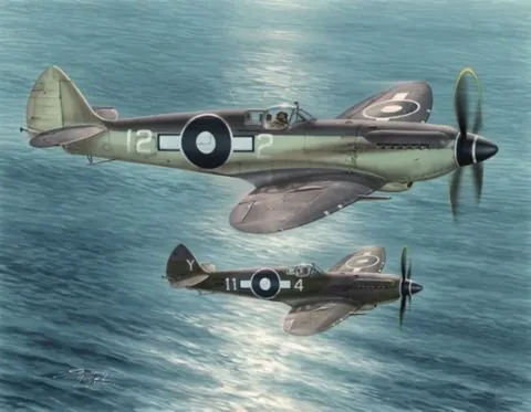Krabice stavebnice Special Hobby SH48116 Seafire Mk.XV Far East Service v měřítku 1/48