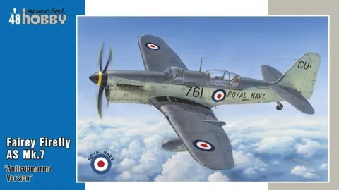Stavebnice Special Hobby SH48130 Fairey Firefly AS Mk.7 v měřítku 1/48