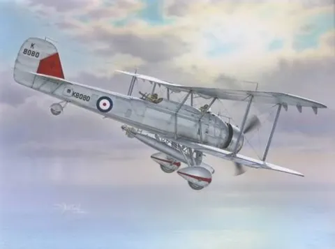 Krabice stavebnice Special Hobby SH72243 Vickers Vildebeest Mk.IV v měřítku 1/72