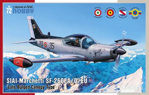 Krabice stavebnice Special Hobby SH72433 SIAI-Marchetti SF-260EA/D/EU v měřítku 1/72