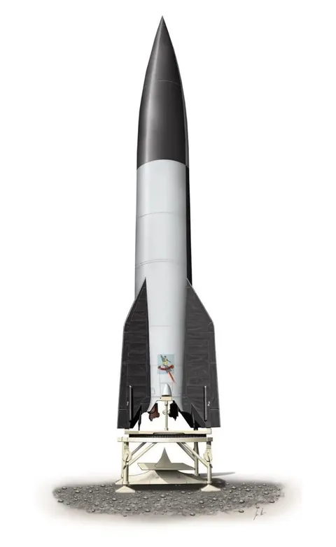Krabice stavebnice Special Hobby SA72014 A4/V2 prototypy rakety v měřítku 1/72