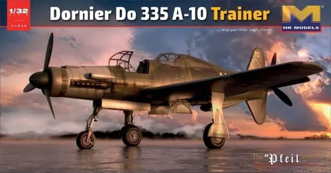 HK Models HKM01E09 Dornier Do 335A-10 dvoumístná verze (1/32)