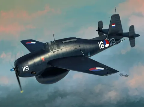 Krabice plastikové stavebnice Sword SW72135 TBM-3W Guppy v měřítku 1/72
