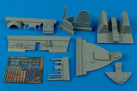 Sada kokpitu Aires 2087 pro model F8F-1 Bearcat 1/32 Trumpeter