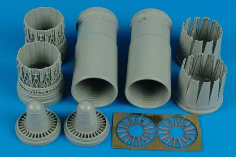 Resinová sada Aires 2119 výstupní trysky EF-2000A Typhoon 1/32 pro stavebnici Trumpeter