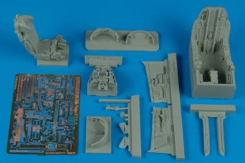 Resinová kokpitová sada Aires 2134 pro MiG-23ML Flogger G v měřítku 1/32 (Trumpeter)