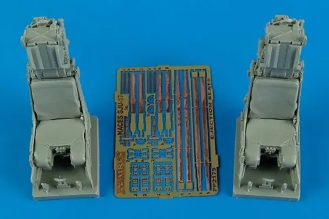 Resinové vystřelovací sedačky Aires 2175 SJU-17 v měřítku 1/32 pro F/A-18F a F-14D