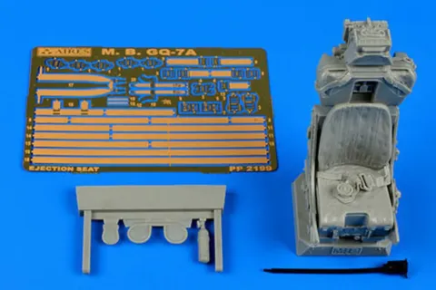 Resinová vystřelovací sedačka Aires 2199 M.B. Mk GQ-7A v měřítku 1/32 pro Italeri