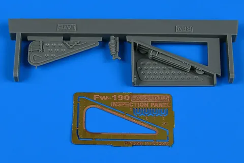 Resinová sada Aires 2247 inspekční panel pozdní verze Fw 190 v měřítku 1/32 pro Revell