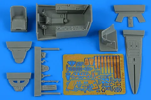 Resinová kokpitová sada Aires 2251 pro Fw 190A-8 v měřítku 1/32, stavebnice Revell