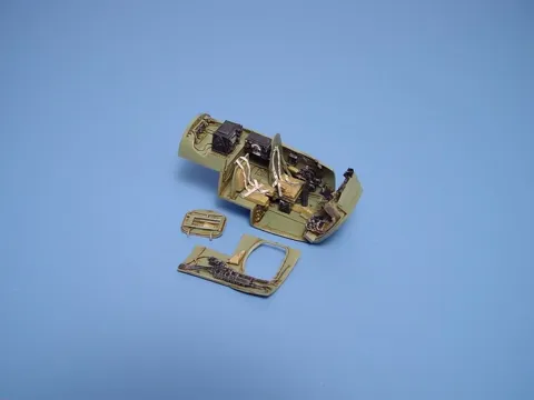 Resinová kokpitová sada Aires 4086 v měřítku 1/48 pro Mosquito FB Mk.VI / NF Mk.II od Tamiya