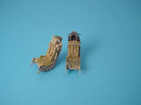 Resinová vystřelovací sedačka Aires 4141 ACES II v měřítku 1/48 pro modely F-16