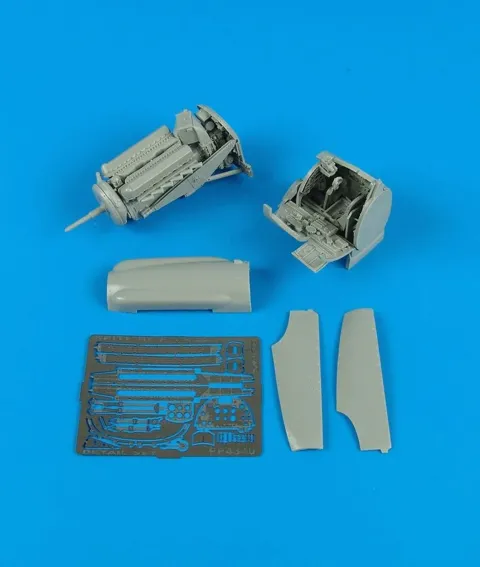Detailní set Aires 4340 v měřítku 1/48 pro model Spitfire F Mk. 22 od Airfix