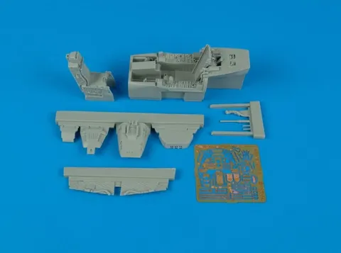 Kokpitová sada Aires 4348 pro model A-10A Thunderbolt II v měřítku 1/48 (Italeri)