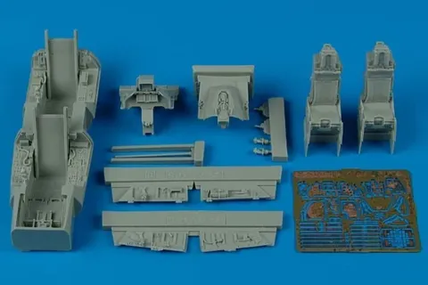 Aires 4460 kokpitová sada F-16I Sufa 1/48 pro stavebnici Kinetic