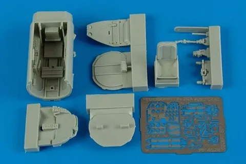 Kokpitová sada Aires 4528 pro Me 262A Schwalbe v měřítku 1/48 ke stavebnici Hobby Boss