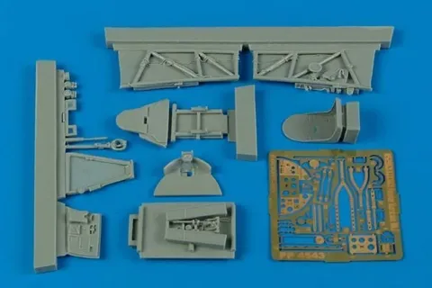 Kokpitová sada Aires 4543 pro Hawker Hurricane Mk.I v měřítku 1/48 (Italeri)