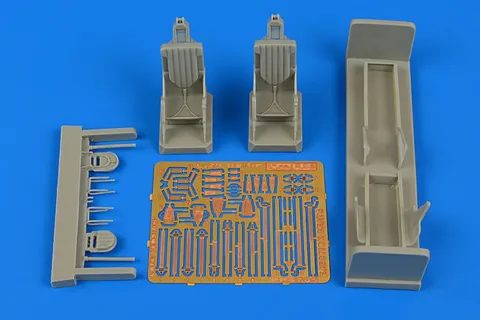 Resinové vystřelovací sedačky Aires 4705 pro L-29 Delfín pozdní verze v měřítku 1/48